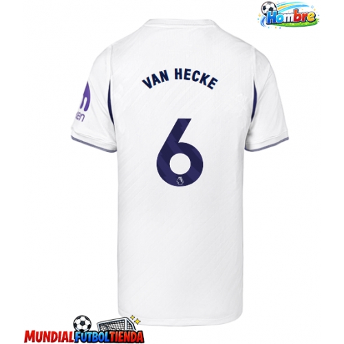 Camiseta Tottenham Hotspur Jan Paul van Hecke #6 Primera Equipación Replica 2026-27 mangas cortas